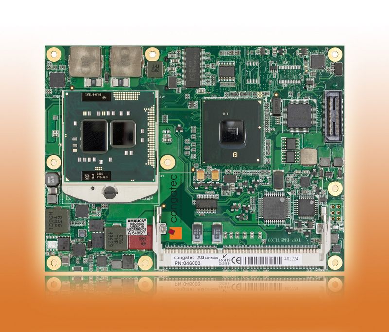COM Express™ Basic Type 2 module featuring up Intel® Core™ i7 processors (socket versions)