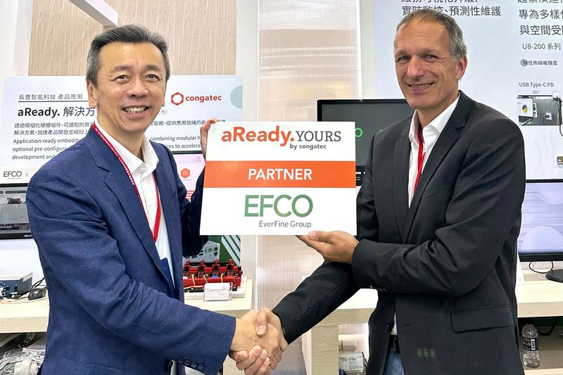 Press Image congatec and EFCO partnership