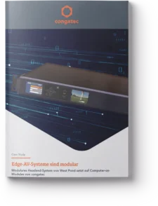 Cover der Case Study: Edge-AV-Systeme sind modular