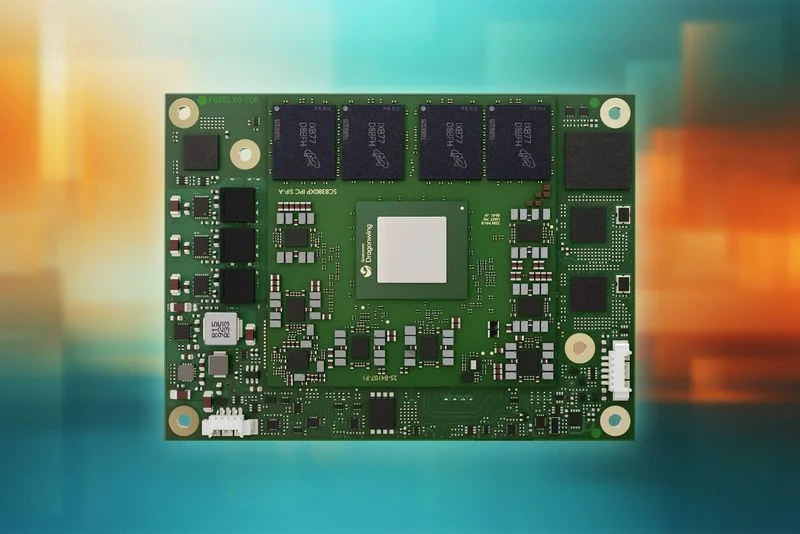 congatec COM-HPC Mini Module with Qualcomm Dragongwing IQ-X processor