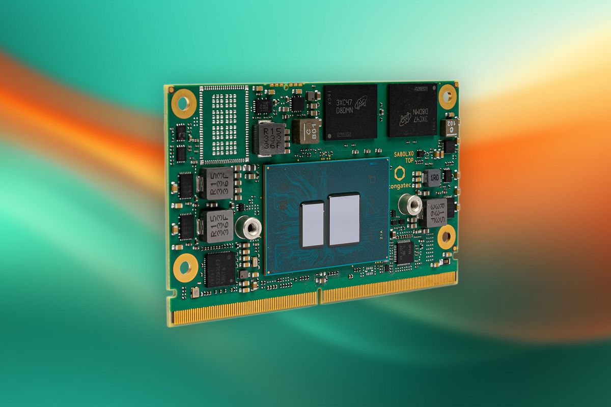 Update for congatec SMARC modules: new Intel Core 3 processors for ...