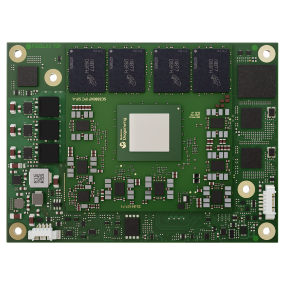 congatec COM-HPC Mini Module with Qualcomm Dragwonwing IQ-X Processor