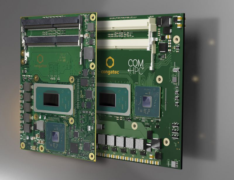 Intel Tiger Lake-H COM-HPC and COM Express modules