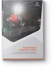 Cover of case study: Modular brain for autonomous inspection robot 
