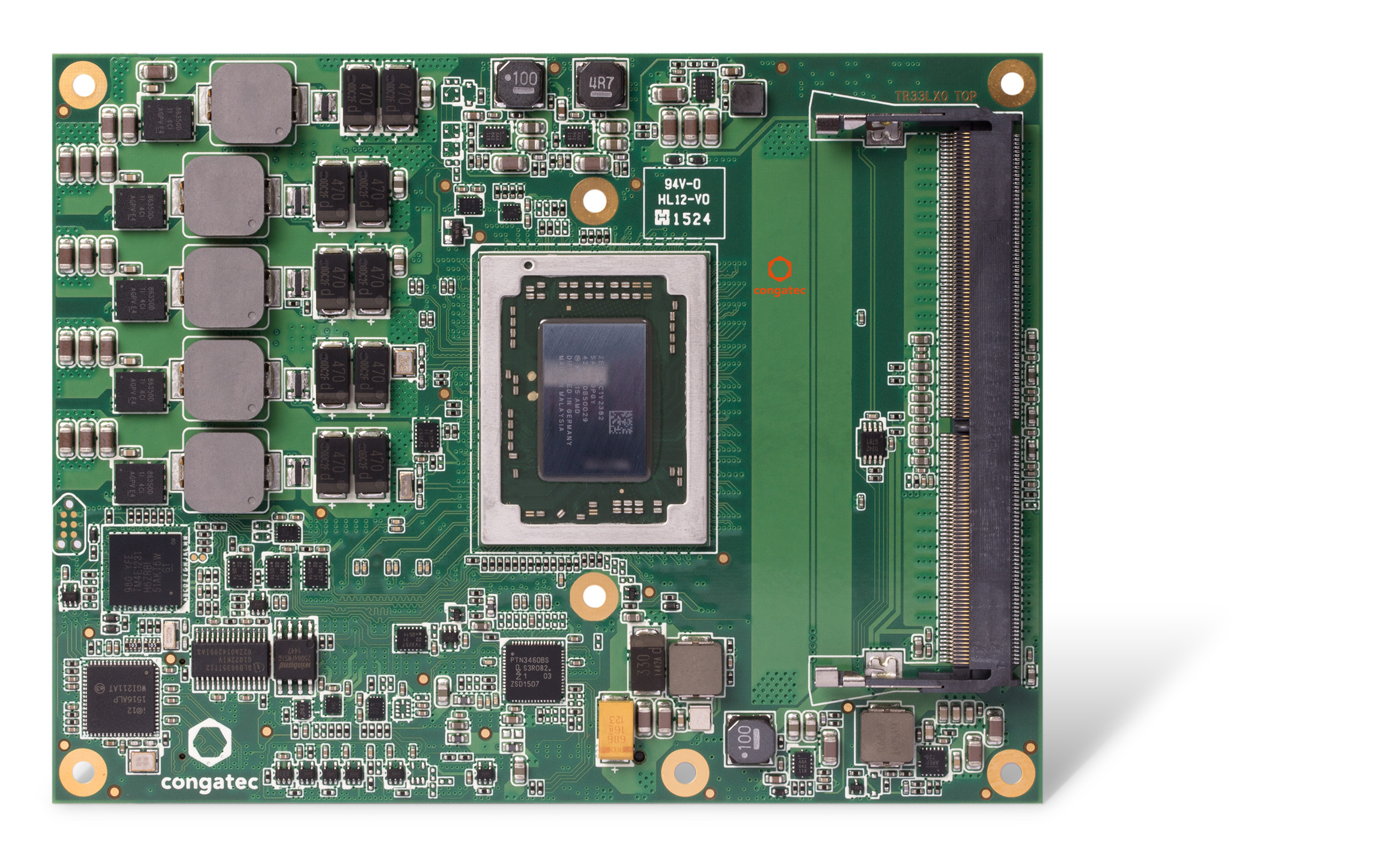 congatec integrates new AMD Embedded R Series SOC on COM Express